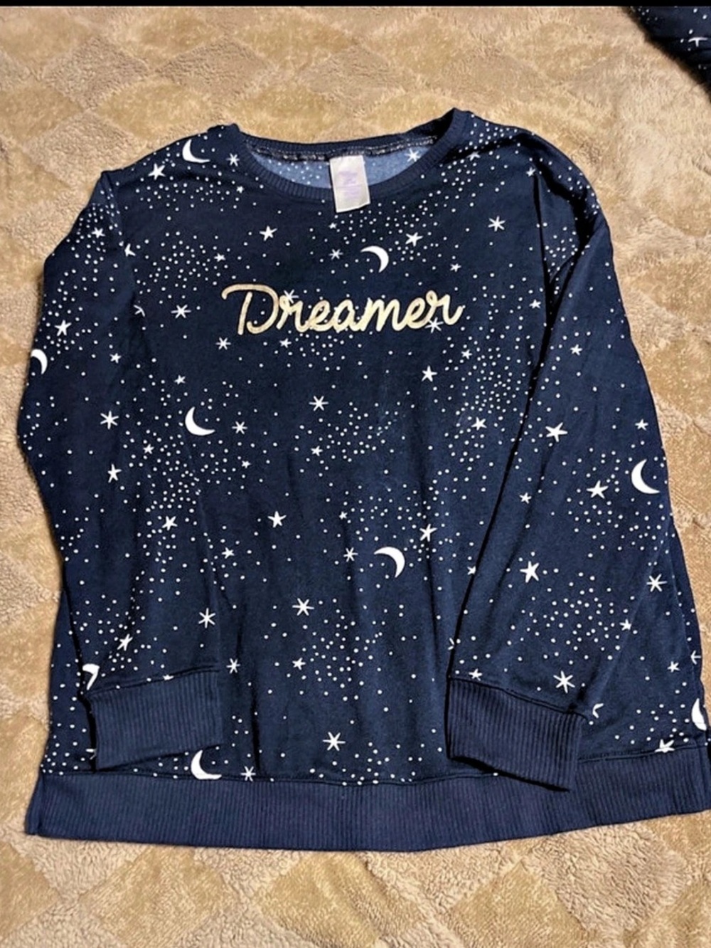 Secret Treasures Dreamer Star Print Pajama Set women Large Like New - Picture 2 of 6